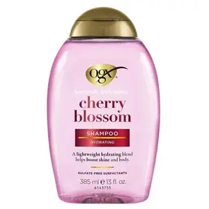 Ogx Heavenly Hydration + Shine Cherry Blossom Shampoo For Thin And Fine Hair 385mL