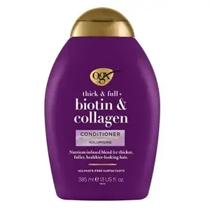 Ogx Thick & Full + Volumising Biotin & Collagen Conditioner For Fine Hair 385mL