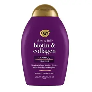 Ogx Thick & Full + Volumising Biotin & Collagen Shampoo For Fine Hair 385mL