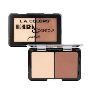 L.A Color Highlight & Contour Palette - CCP620 Medium-Tan