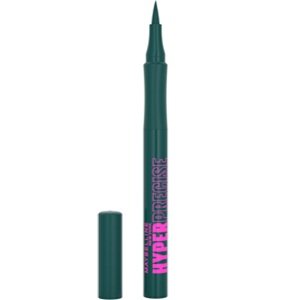 Maybelline Eyestudio Hyper Precise All Day Liquid Eyeliner, Jungle Green