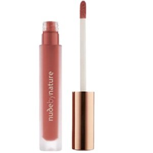 Nude by Nature Satin Liquid Lipstick- 08 Sienna