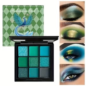 Rebellious Girl Eyeshadow Palette - Greens