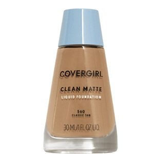 Cover Girl Clean Matte Liquid Foundation - # 560 Classic Tan