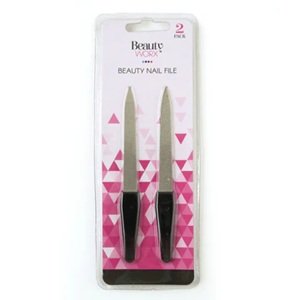 Beauty Worx 2pc Metal Finger Files