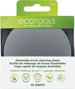 Ecotools Dissolvable Brush Cleaning Sheets