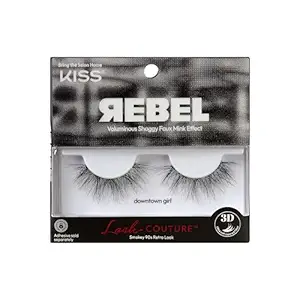 Kiss Rebel Voluminous Shaggy Lashes- Downtown Girl