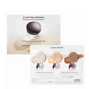 Laura Mercier Translucent loose Setting Powder Sample-3 Shades