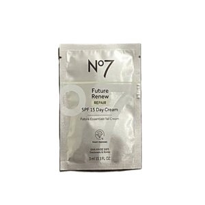 No7 Future  Renew Reapir SPF15 Day Cream 3ml Sample