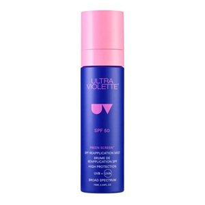 Ultra Violette Preen Screen SPF50 Reapplication Mist Skinscreen75ml