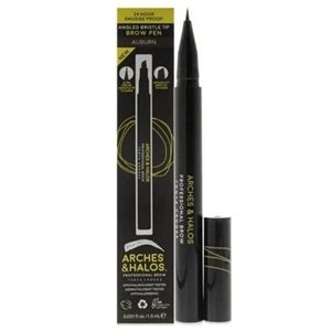 Arches & Halos Angleed Bristle Tip Brow Pen - Warm Brown