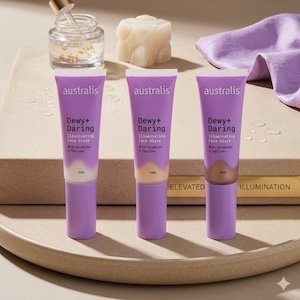 Australis AC Dewy + Daring Illuminating Face Glaze