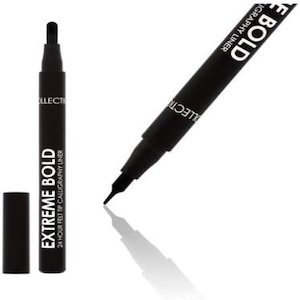 Collection Beauty Extreme Bold Liquid Eyeliner - Black