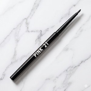 Pink 21 Waterproof Sweatproof Black Eyeliner Pencils