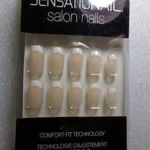Sensational Salon Press On Nails, Comfort Fit -Active Length 24Nails
