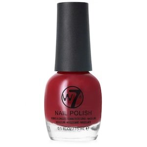 W7 Nail Polish – Crimson Red