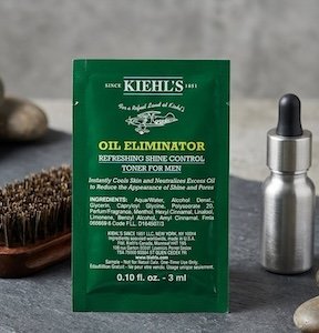 Kiehls Oil Eliminator Refreshing Shine Control  Toner For Men Sample 3ml