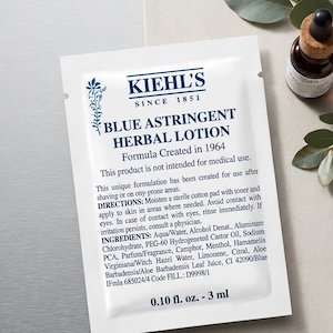Kiehls Blue Astrigent Herbal Lotion Sample 3ml