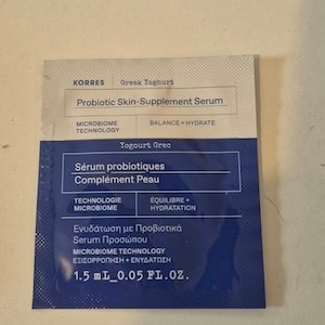 Korres Probiotic Skin Supplement Serum Sample 1.5ml